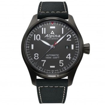 Alpina® Analogue 'Startimer Pilot' Men's Watch AL-525G4TS6