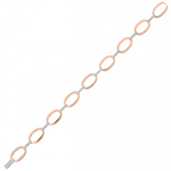 Women's Sterling Silver Bracelet - Rose ZA-7210