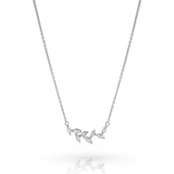 Orphelia® 'Charlene' Women's Sterling Silver Necklace - Silver ZK-7568