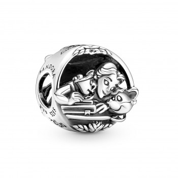 Pandora® Disney x Pandora 'Disney Beauty And The Beast' Women's Sterling Silver Charm - Silver 790060C00