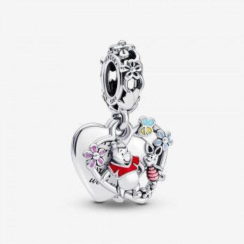 Pandora® Disney x Pandora 'Disney Winnie The Pooh' Women's Sterling Silver Charm - Silver 792214C01