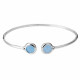 Orphelia® 'Thea' Women's Sterling Silver Bracelet - Silver ZA-7403
