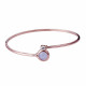 Orphelia® 'Nina' Women's Sterling Silver Bracelet - Rose ZA-7406