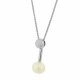 Orphelia® 'Aliena' Women's Sterling Silver Chain with Pendant - Silver ZH-7373