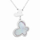 'Livia' Women's Sterling Silver Necklace - Silver ZK-7170