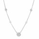 'Milena' Women's Sterling Silver Necklace - Silver ZK-7379
