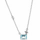 'Fira' Women's Sterling Silver Necklace - Silver ZK-7571