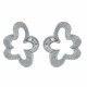Orphelia® 'Malenia' Women's Sterling Silver Stud Earrings - Silver ZO-7077