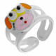 Child Unisex's Sterling Silver Ring - Silver ZR-7145