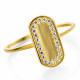 'Malaga' Women's Sterling Silver Ring - Gold ZR-7573/G
