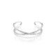 Swarovski® 'Hyperbola' Women's Base Metal Bracelet - Silver 5677626