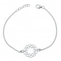 Orphelia® 'Jasmine' Women's Sterling Silver Bracelet - Silver ZA-7076