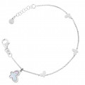 Orphelia® 'Livia' Women's Sterling Silver Bracelet - Silver ZA-7170