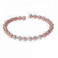 Orphelia® 'Jada' Women's Sterling Silver Bracelet - Rose ZA-7395/RG
