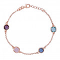 Orphelia® 'Fawn' Women's Sterling Silver Bracelet - Rose ZA-7410