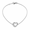 Orphelia® 'Ariana' Women's Sterling Silver Bracelet - Silver ZA-7482