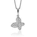 Orphelia® 'Jolie' Women's Sterling Silver Chain with Pendant - Silver ZH-7044