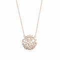 Orphelia® 'Flavie' Women's Sterling Silver Chain with Pendant - Rose ZH-7502/RG
