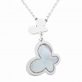 Orphelia® 'Livia' Women's Sterling Silver Necklace - Silver ZK-7170