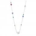'Eloise' Women's Sterling Silver Necklace - Silver ZK-7409