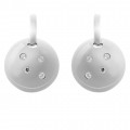 Orphelia® 'Linn' Women's Sterling Silver Drop Earrings - Silver ZO-7130