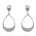 Orphelia® 'Jolina' Women's Sterling Silver Drop Earrings - Silver ZO-7490